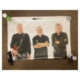 Collectible Poster of Iconic Musicians-Moody Blues