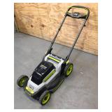 RYOBI 40V HP Brushless 20 in. Cordless Battery Walk Behind Push Lawn Mower Model # RY401017VNM - Tool Only