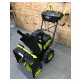 Non-Working RYOBI 40V HP Brushless Whisper Series 22" 2-Stage Cordless Electric Self-Propelled Snow Blower Model # RY408015 - Tool Only