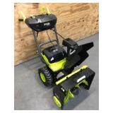 Non-Working RYOBI 40V HP Brushless Whisper Series 22" 2-Stage Cordless Electric Self-Propelled Snow Blower Model # RY408015 - Tool Only