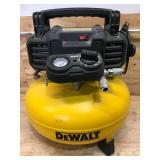 DEWALT 6 Gal. 165 PSI Electric Pancake Air Compressor Model # DWFP55126