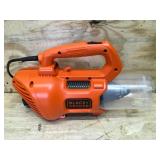 BLACK+DECKER 9 AMP 140 MPH 450 CFM Corded Electric Handheld Axial Leaf Blower Model # BEBL750