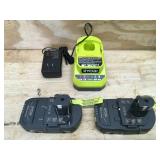 RYOBI ONE+ HP 18V Brushless Cordless Compact 1/2in. Drill/Driver Kit with (2) 1.5 Ah Batteries and Charger Model # PSBDD02K2