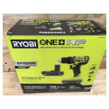 RYOBI ONE+ HP 18V Brushless Cordless Compact 1/2in. Drill/Driver Kit with (2) 1.5 Ah Batteries and Charger Model # PSBDD02K2