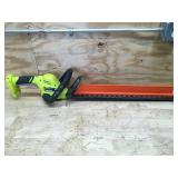 RYOBI ONE+ 18V 22 in. Lithium-Ion Cordless Hedge Trimmer Model # P2609VNM - Tool Only