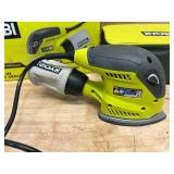 RYOBI 1.2 Amp Corded 5.5 in. Corner Cat Sander with Dust Bag, Sample Sandpaper, and Storage Case