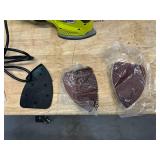 RYOBI 1.2 Amp Corded 5.5 in. Corner Cat Sander with Dust Bag, Sample Sandpaper, and Storage Case