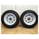 Lot of 2 - Trailer Tires 4.80-12 LRC (Retails for $95 each)
