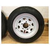 Lot of 2 - Trailer Tires 4.80-12 LRC (Retails for $95 each)
