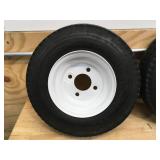 Lot of 3 - Trailer Tires 4.80/4.00-8 LRB (Retails for $67)