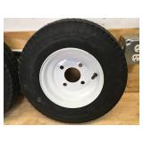 Lot of 3 - Trailer Tires 4.80/4.00-8 LRB (Retails for $67)