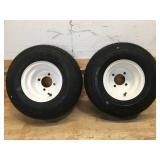 Lot of 2 - Tires 18x850-8 4PLY (Retails for $89)