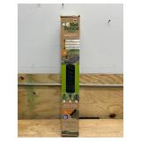 24 in. Plastic Garden Fence with Pocket-Net Technology