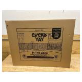 EVERYYAY In The Zone Convertible Plastic Walk Through Pet Gate & Play Pen