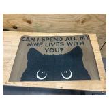 Lot of 23- 31" x 20" Floor Mats- Various Designs