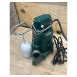 ZOELLER 98-0001 115-Volt 1/2 HP Model M98 Single Phase Submersible Sump/Effluent Pump