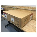 CORONA 5 Cubic Foot Wheelbarrow in A Box Heavy Duty Garden Cart with 15 Inch Flat Free Tire for Outdoor Gardening, Yards, Planting