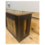 Custom Built Dog Eating/Drinking Station