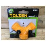 Lot of 13 - Tolsen Y Connector with Shut-Off