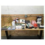 Lot of Cork Screws, Disposable Wine Glasses and Other Accessories