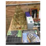 Lot of Cork Screws, Disposable Wine Glasses and Other Accessories