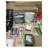 Lot of Hemp Lotion, Office Supplies, Art Supplies and More
