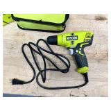 RYOBI 5.5 Amp Corded 3/8 in. Variable Speed Compact Drill/Driver with Bag