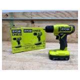 RYOBI ONE+ 18V Cordless 3/8 in. Drill/Driver Kit with 1.5 Ah Battery