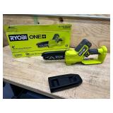 RYOBI ONE+ 18V 6 in. Cordless Battery Compact Pruning Mini Chainsaw (Tool Only)