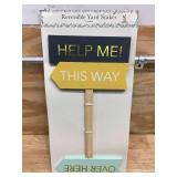 Lot of 11 Packs of - Easter Signs