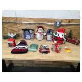 Lot of Assorted Winter Decorations