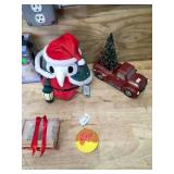 Lot of Assorted Winter Decorations