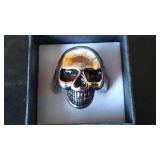 Skull Face Ring.