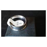 Silver Colored Ring Band.