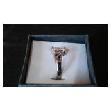 Clear Gemstone Ring.
