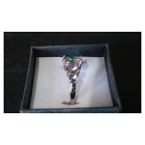 Multi Colored Gemstone Ring.