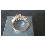 Multi Colored Gemstone Ring.