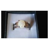 Opal Gemstone Ring.