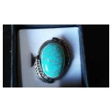 Turquoise Gemstone Ring.