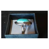 Turquoise Gemstone Ring.