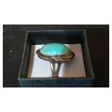 Turquoise Gemstone Ring.