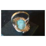 Turquoise Gemstone Ring.