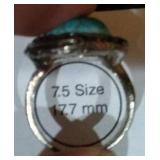 Turquoise Gemstone Ring.