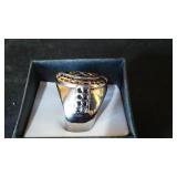 Metal Ring with Unique Design.