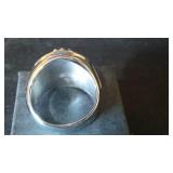 Metal Ring with Unique Design.