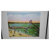 Vintage Framed Scenic Water Prints (5)