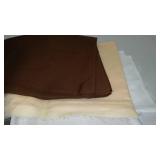 Cotton, Jersey, Flannel Remnants In Covered Tote.