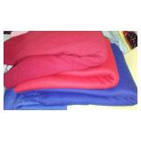 Cotton, Jersey, Denim, Flannel Remnants In Covered Tote.