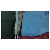 Flannel, Denim, Cotton, Craft Prints In Covered Tote.