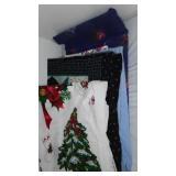 Flannel, Denim, Cotton, Craft Prints In Covered Tote.